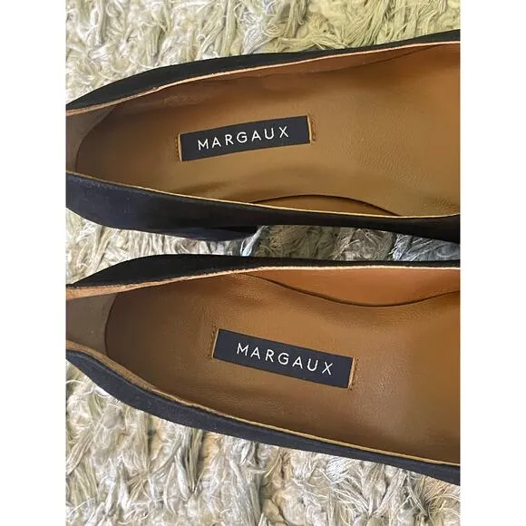 Margaux The Heel Black Suede, Women's Size 35.5 or 5.5 US