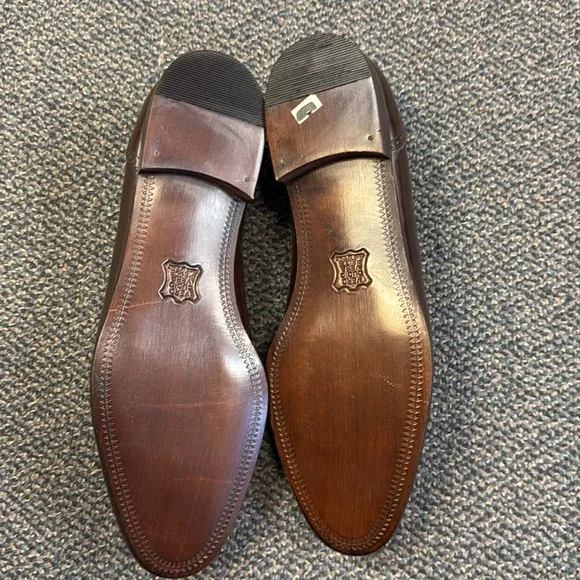 Marshall Fields Vintage Mens Brown Dress Shoes