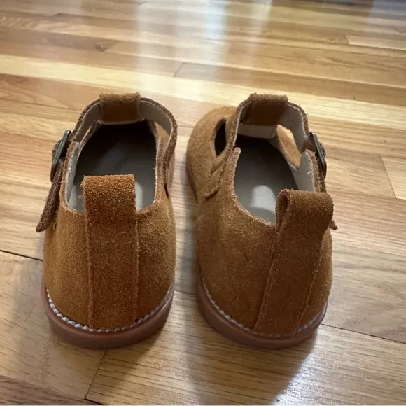 Mary Janes Oxfords Brown Suede by Felix and Flora Little Girl size 10 Dress Shoe