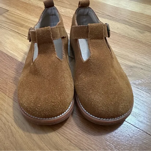 Mary Janes Oxfords Brown Suede by Felix and Flora Little Girl size 10 Dress Shoe