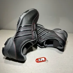 Men's Adidas 360 Traxion BOA Golf Shoes Black / Red F33447 Size 8.1/2