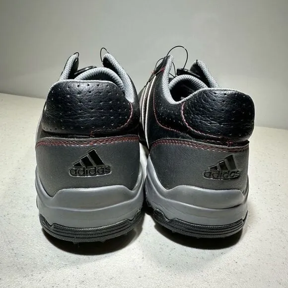 Men's Adidas 360 Traxion BOA Golf Shoes Black / Red F33447 Size 8.1/2