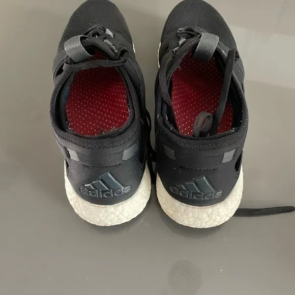 Mens Black Adidas Boost Shoes Size 12