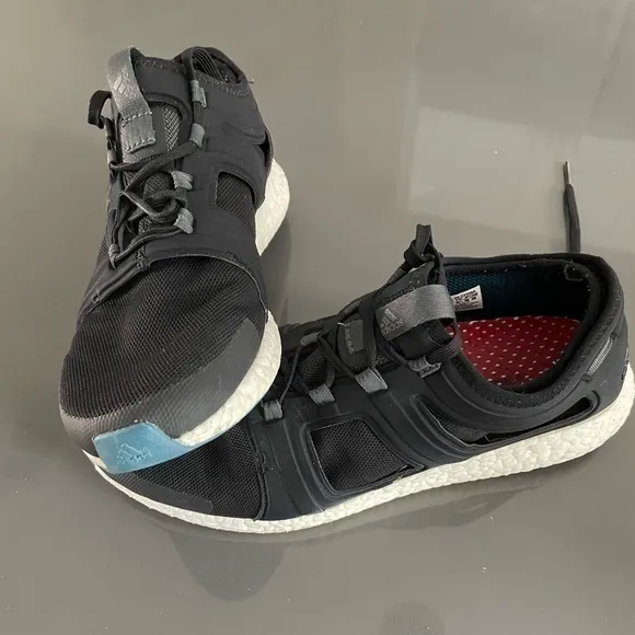 Mens Black Adidas Boost Shoes Size 12