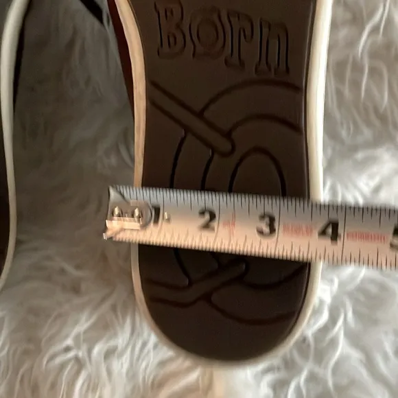 Men's BORN Brown Leather Tie-Up Shoes