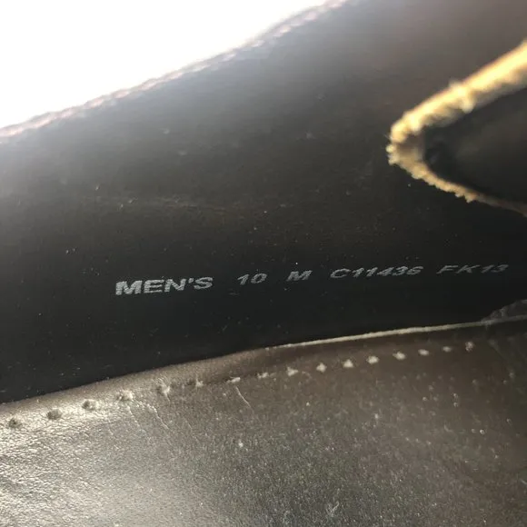 Men's Cole Haan Wingtip Dress Shoes Brown Leather Size 10