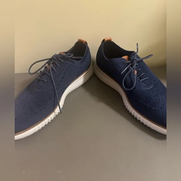 Men’s Cole Haan Zero Grand Knot Wingtip Dress Shoes