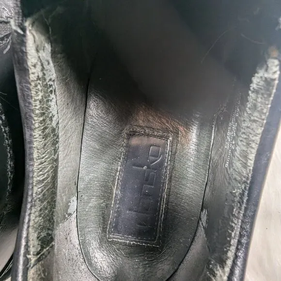 Mens Dansko Black Shoes Size 42 Black Color