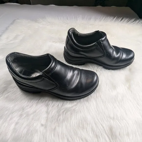 Mens Dansko Black Shoes Size 42 Black Color
