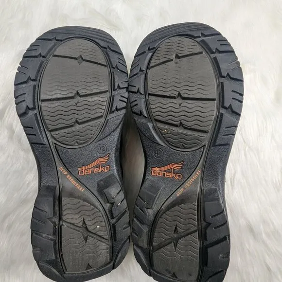 Mens Dansko Black Shoes Size 42 Black Color