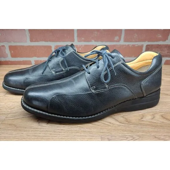 mens johnston murphy shoes 20-7222 C7 Black size 12M
