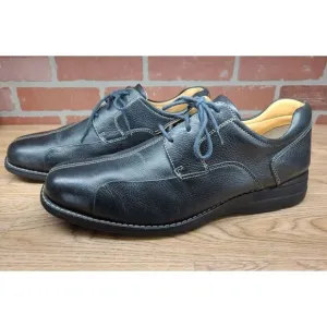 mens johnston murphy shoes 20-7222 C7 Black size 12M