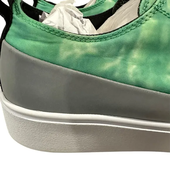 Men's Karl Lagerfeld Sneakers Green White Size 10.5