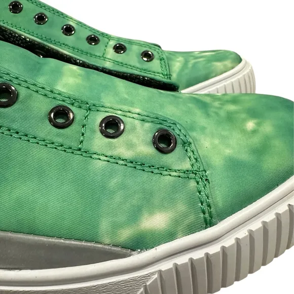 Men's Karl Lagerfeld Sneakers Green White Size 10.5