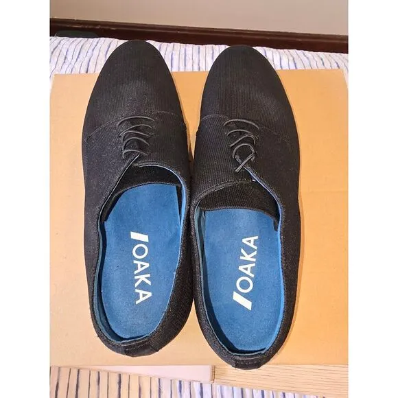Mens OAKA‎ Size 10 Derby Barefoot Dress Shoes