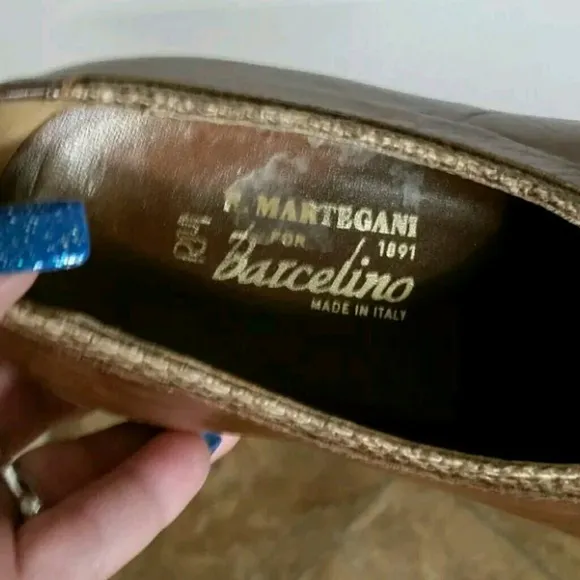 Mens Romano Martegani Dress Shoes Size 8.5