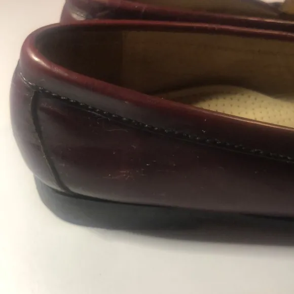 Men’s tassel Memory Mahogany Cole Haan flex comfort oxfords shoes