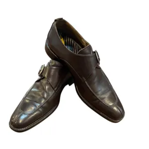 Mens, Toschi Dress Shoe.  Color: Brown, Size: 10 1/2