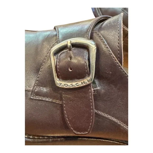 Mens, Toschi Dress Shoe.  Color: Brown, Size: 10 1/2