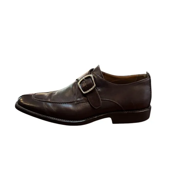 Mens, Toschi Dress Shoe.  Color: Brown, Size: 10 1/2