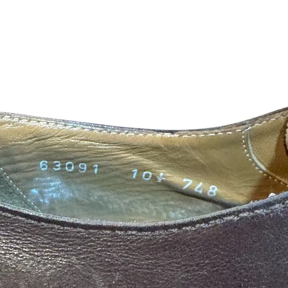 Mens, Toschi Dress Shoe.  Color: Brown, Size: 10 1/2
