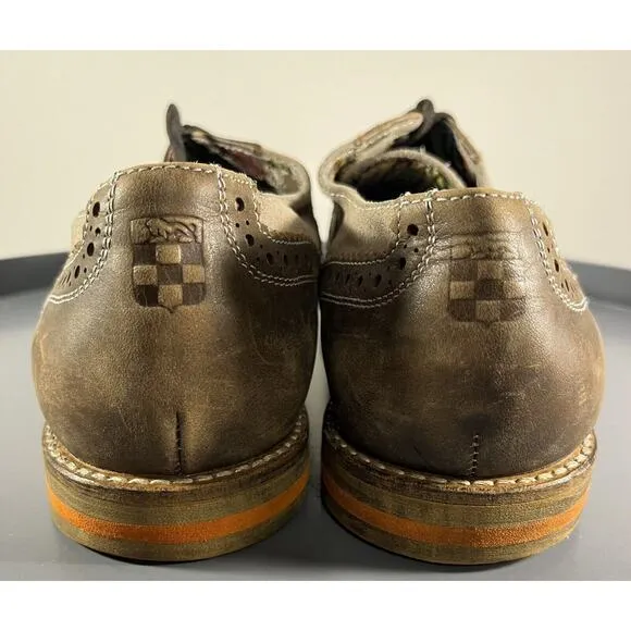 Men's Vince Camuto Venety two-toned Brogue Wingtip Dress/Business Size 9.5D