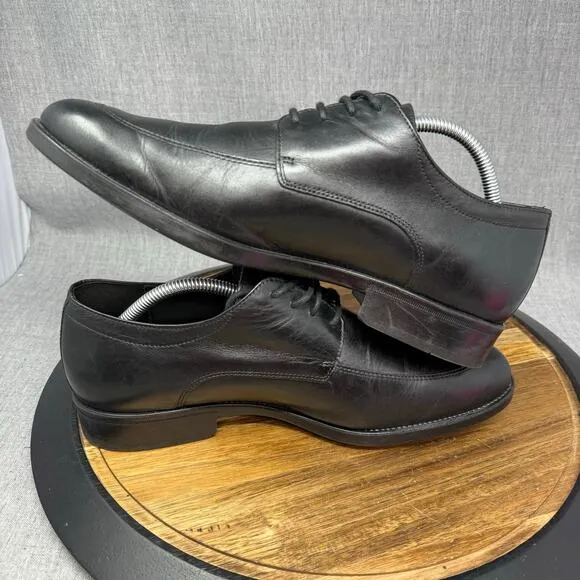 Mephisto Air-Jet Men's Size 10 Black Leather Dress Shoes Lace Up