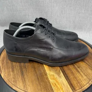 Mephisto Air-Jet Men's Size 10 Black Leather Dress Shoes Lace Up