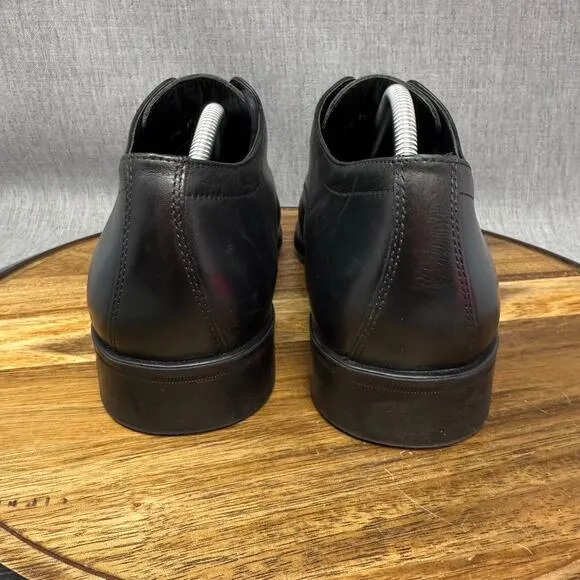 Mephisto Air-Jet Men's Size 10 Black Leather Dress Shoes Lace Up