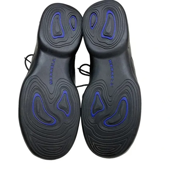 Merrell Black Topo Storm Gore-Tex Qform Air Cushion Shoes Size 9