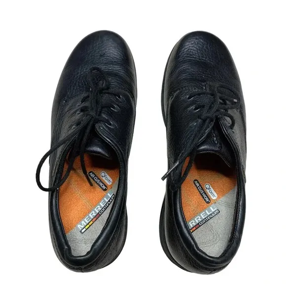 Merrell Black Topo Storm Gore-Tex Qform Air Cushion Shoes Size 9