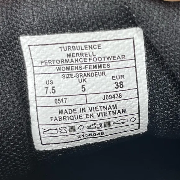 Merrell Turbulence shoes