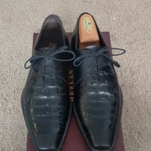 Mezlan Black Men's Dress Shoes