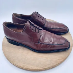 Mezlan Shoes Mens 9 Brown Leather Split Toe Dress Oxfords
