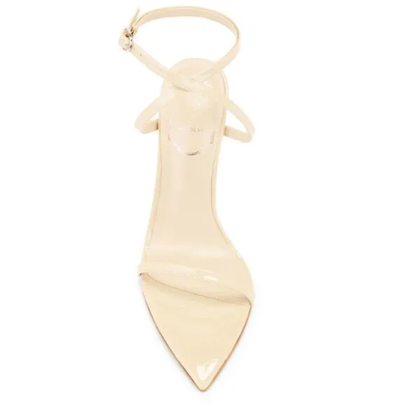 Michael Costello x REVOLVE Sonia Sandal in Nude NEW Size 9