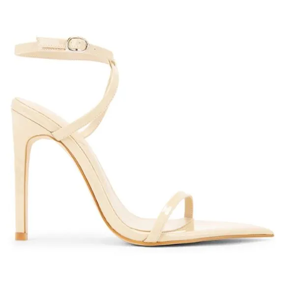 Michael Costello x REVOLVE Sonia Sandal in Nude NEW Size 9