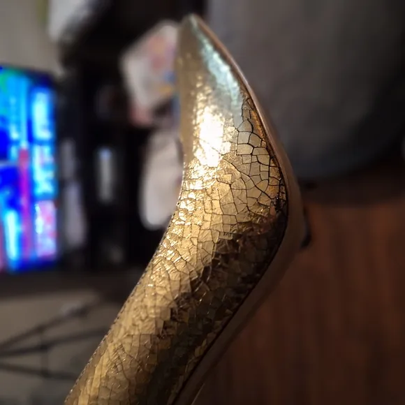 Michael Kors Gold Heels. Runway Collection. Made In Italy! $2,000.00 Shoes!!