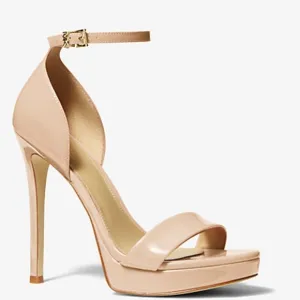 Michael Kors LT Blush with Stiletto and Ankle Strap