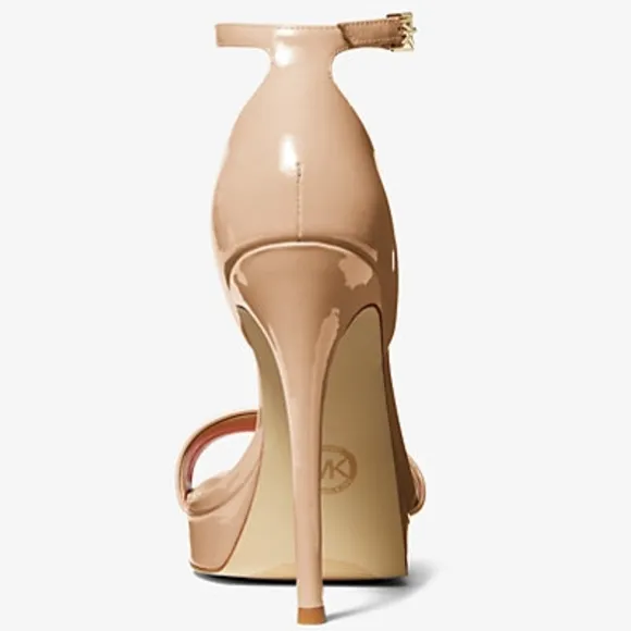 Michael Kors LT Blush with Stiletto and Ankle Strap