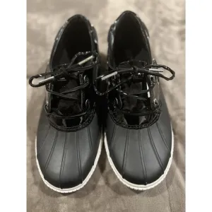 Michael Kors Rain Shoes Women's Size 10 New Black