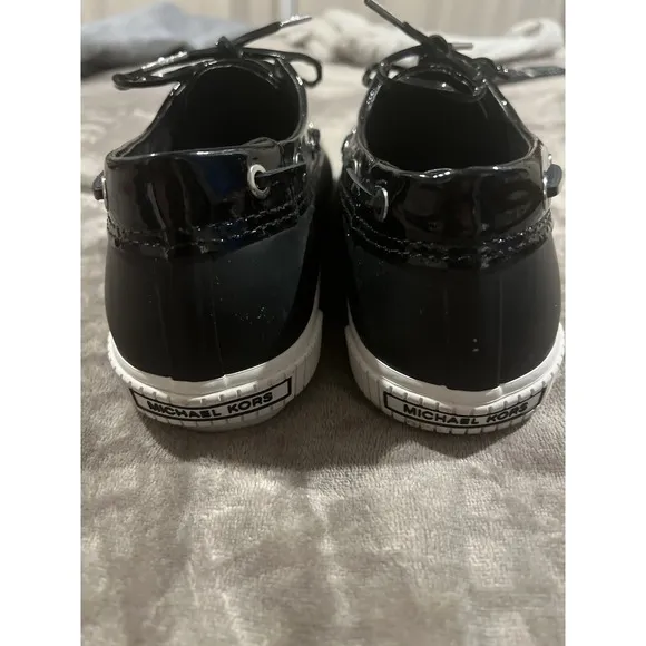 Michael Kors Rain Shoes Women's Size 10 New Black