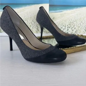 MICHAEL Michael Kors Gray and Black Stiletto Heels