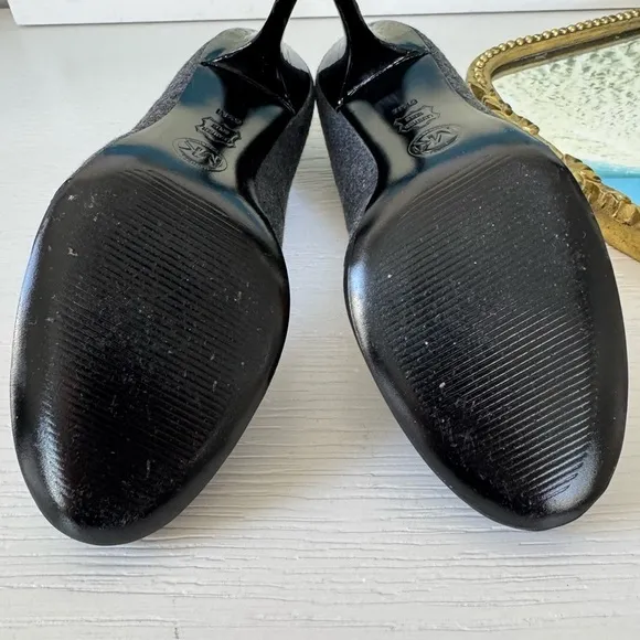 MICHAEL Michael Kors Gray and Black Stiletto Heels