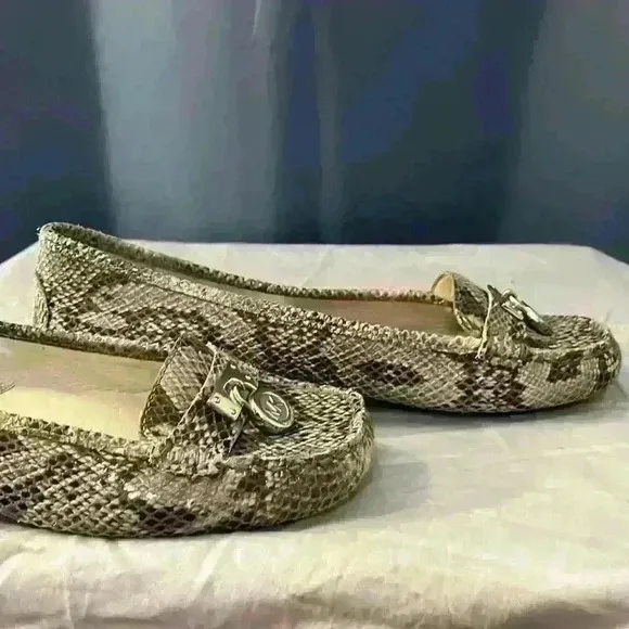 Micheal Kors Snakeskin Flats