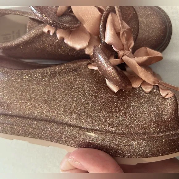 Mini Melissa Disney Minnie glitter shoes