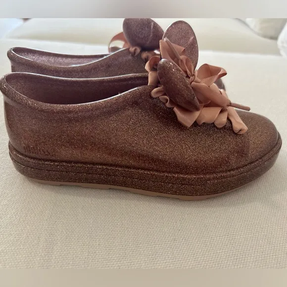 Mini Melissa Disney Minnie glitter shoes
