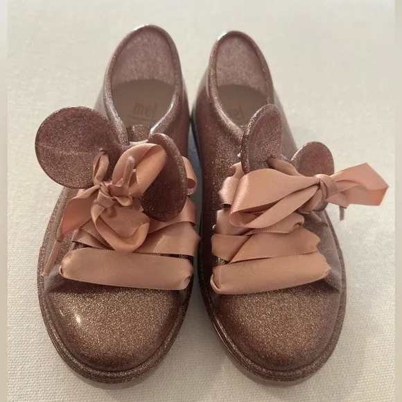 Mini Melissa Disney Minnie glitter shoes