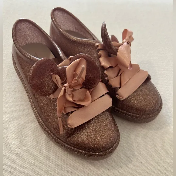 Mini Melissa Disney Minnie glitter shoes