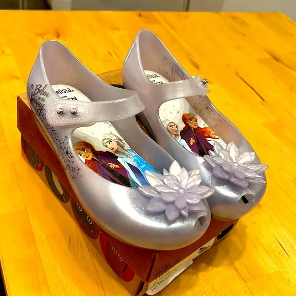 Mini Melissa Ultragirl Frozen Shoes - Size 1