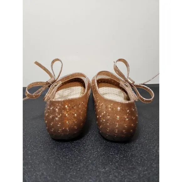 MINI MELISSA Ultragirl Glitter Shoes Size 10